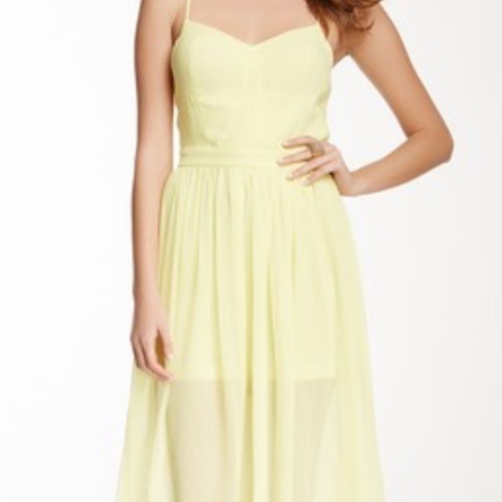 BCB Generation Lemon ice jumpsuit